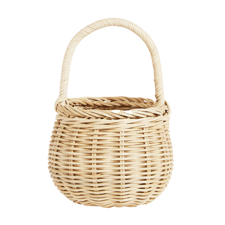 Olli Ella Rattan Berry Basket - Straw