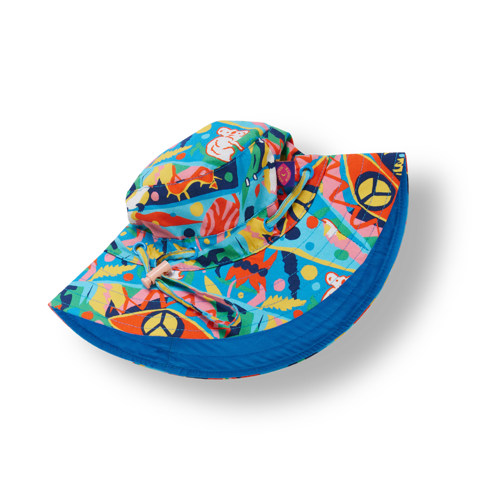 Halcyon Nights Kids Sun Hat - Bush Paradise