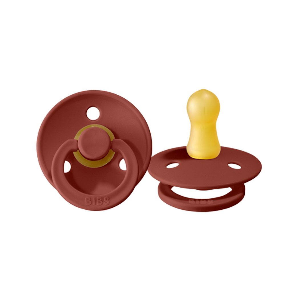 Colour Pacifier 2 Pack - Rust