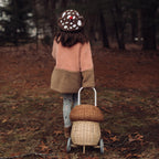 Rattan Mushroom Luggy - Natural