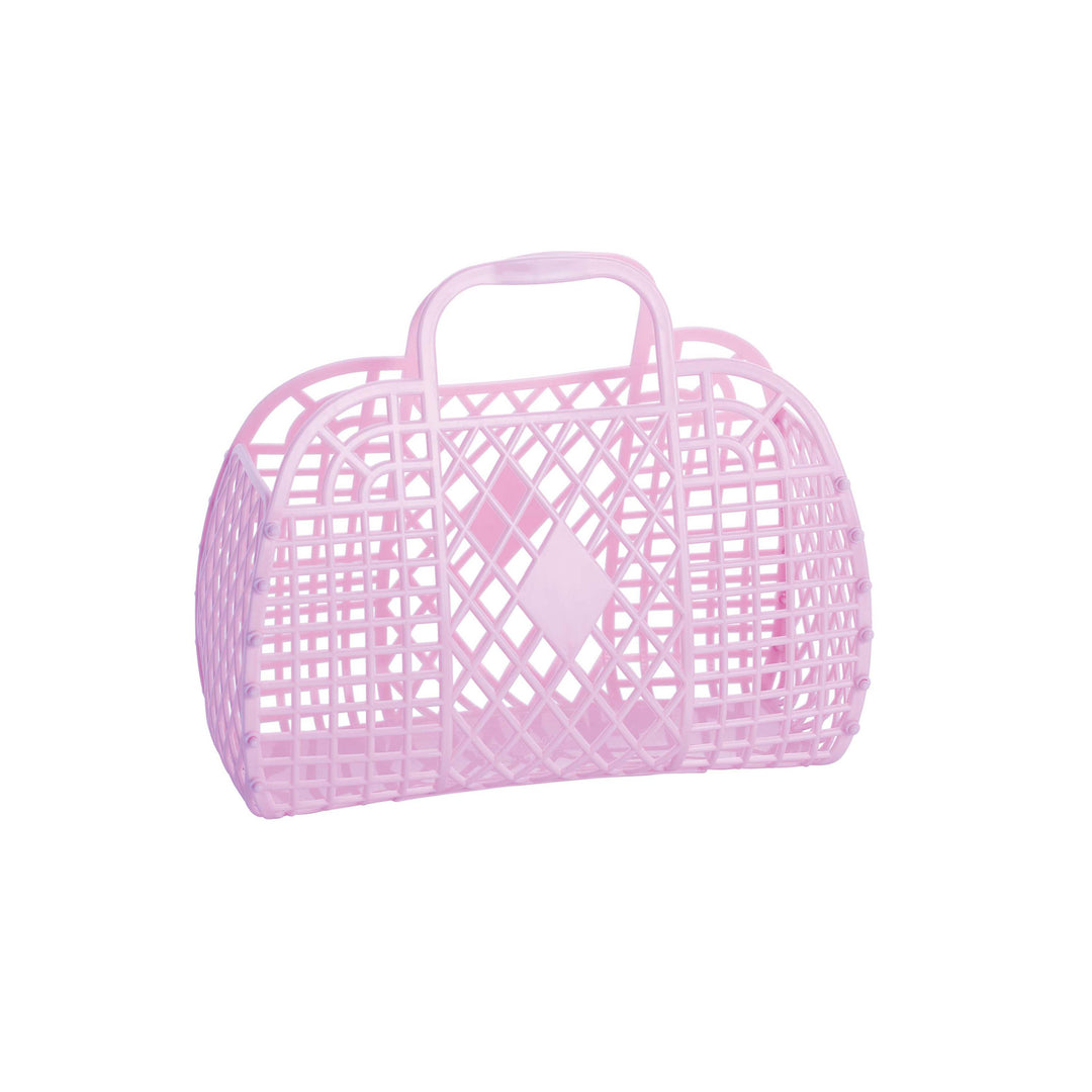 Sun Jellies Retro Basket Small - Lilac
