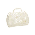 Sun Jellies Retro Basket Small - Cream
