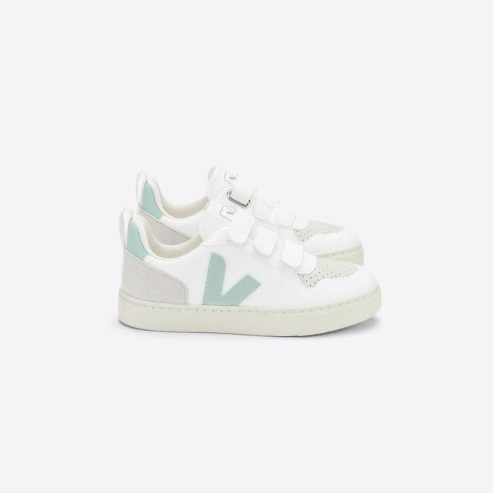 Veja V-10 Velcro CWL - White/Matcha