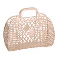 Sun Jellies Retro Basket Large - Latte