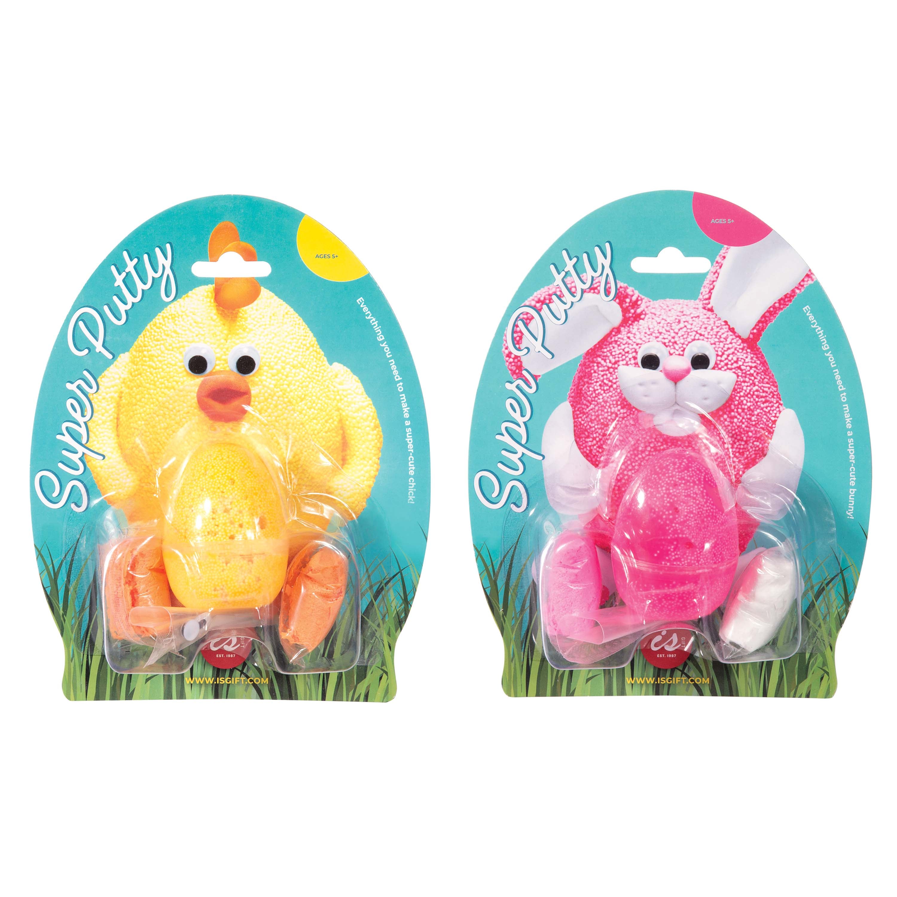 IS Gift Super Putty Chicks & Bunnies