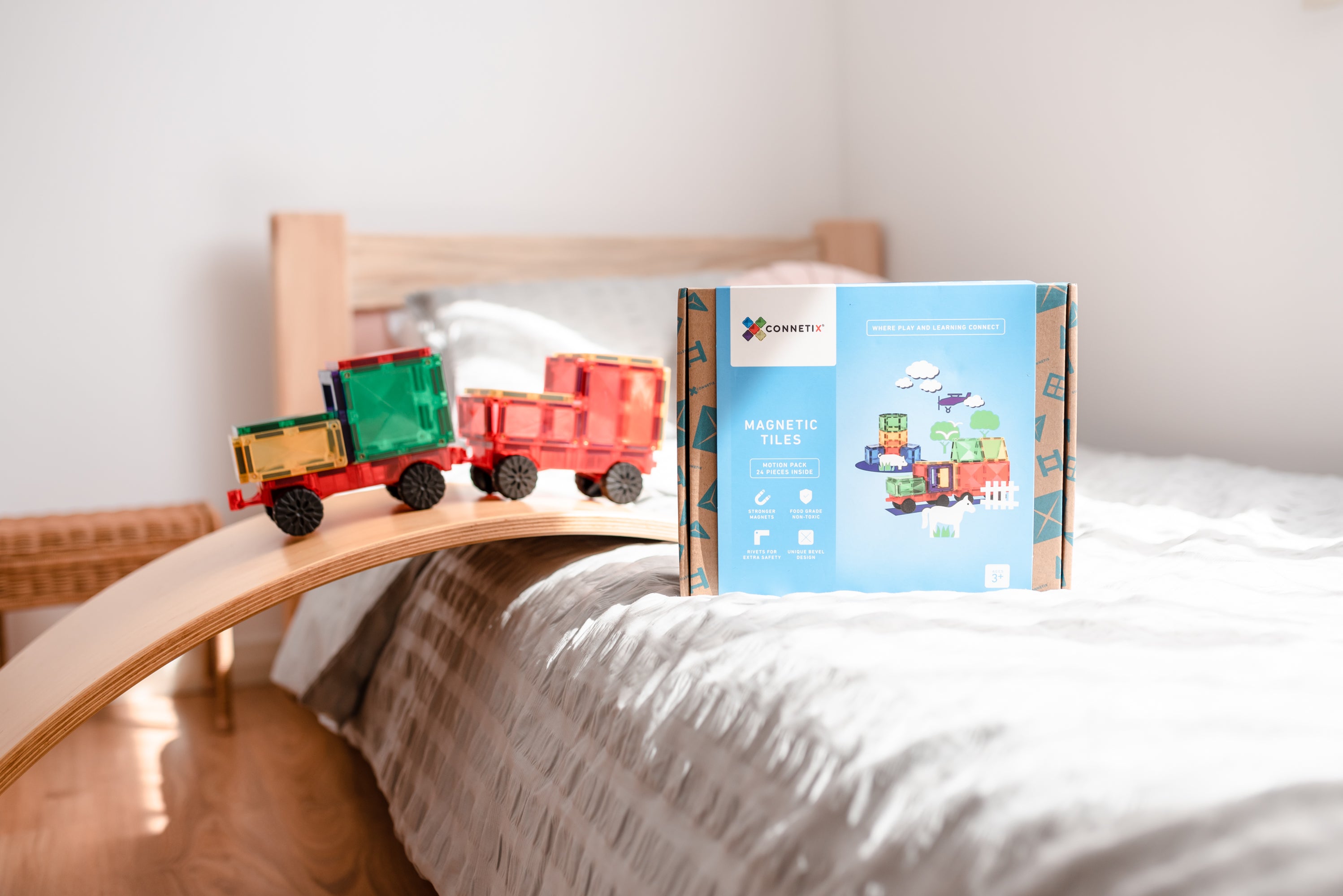 Connetix Tiles - 24 Piece Motion Set