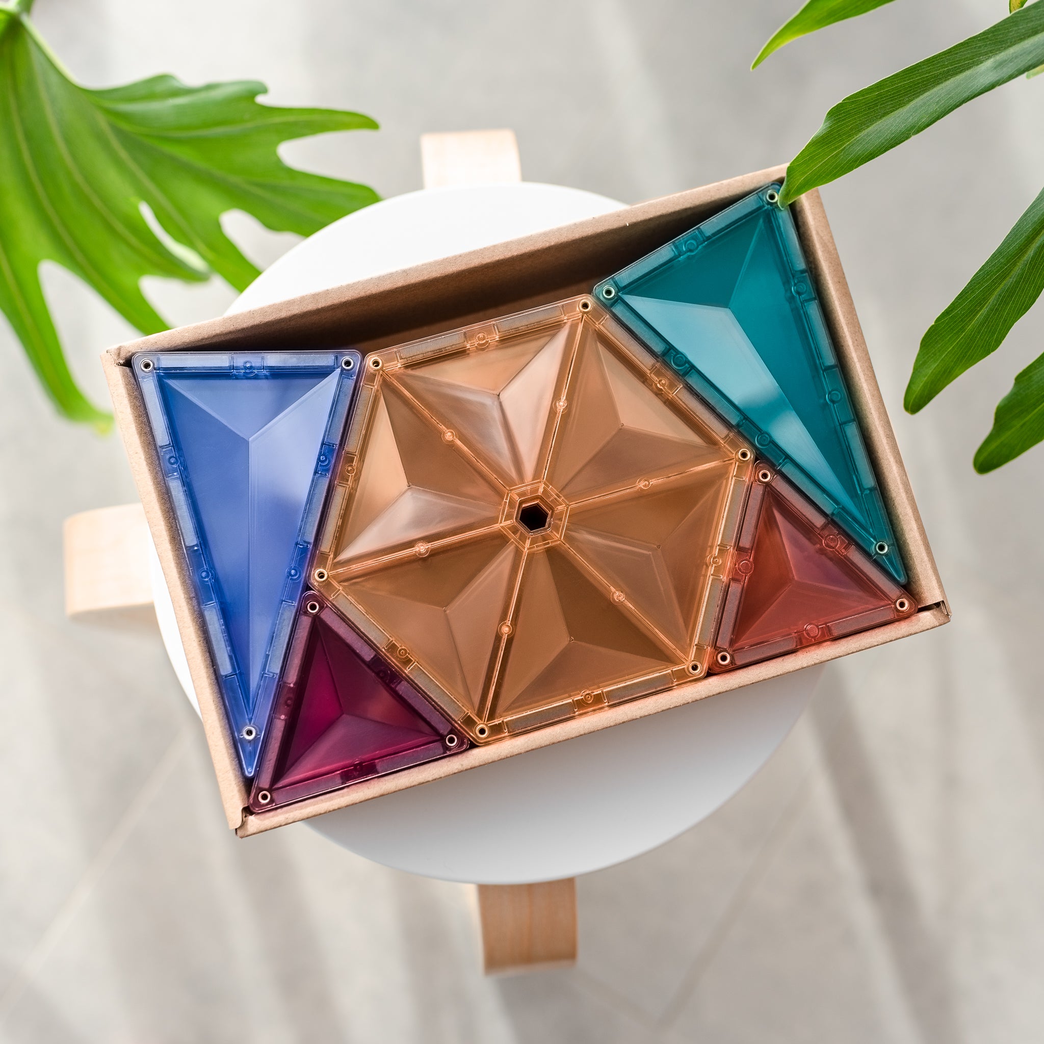 Connetix Tiles - 40 Piece Geometry Set | Pastel