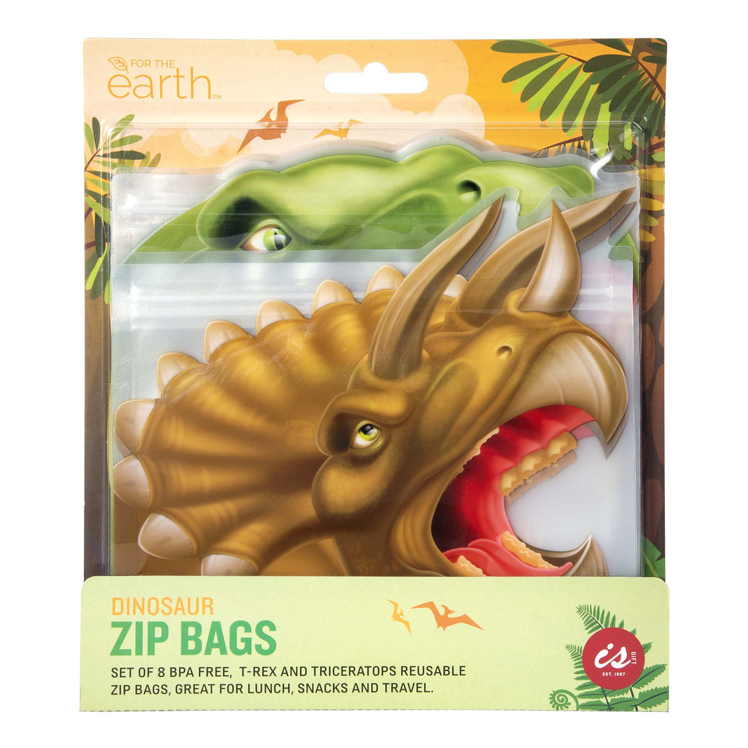 Reusable Zip Bag - Dinosaurs
