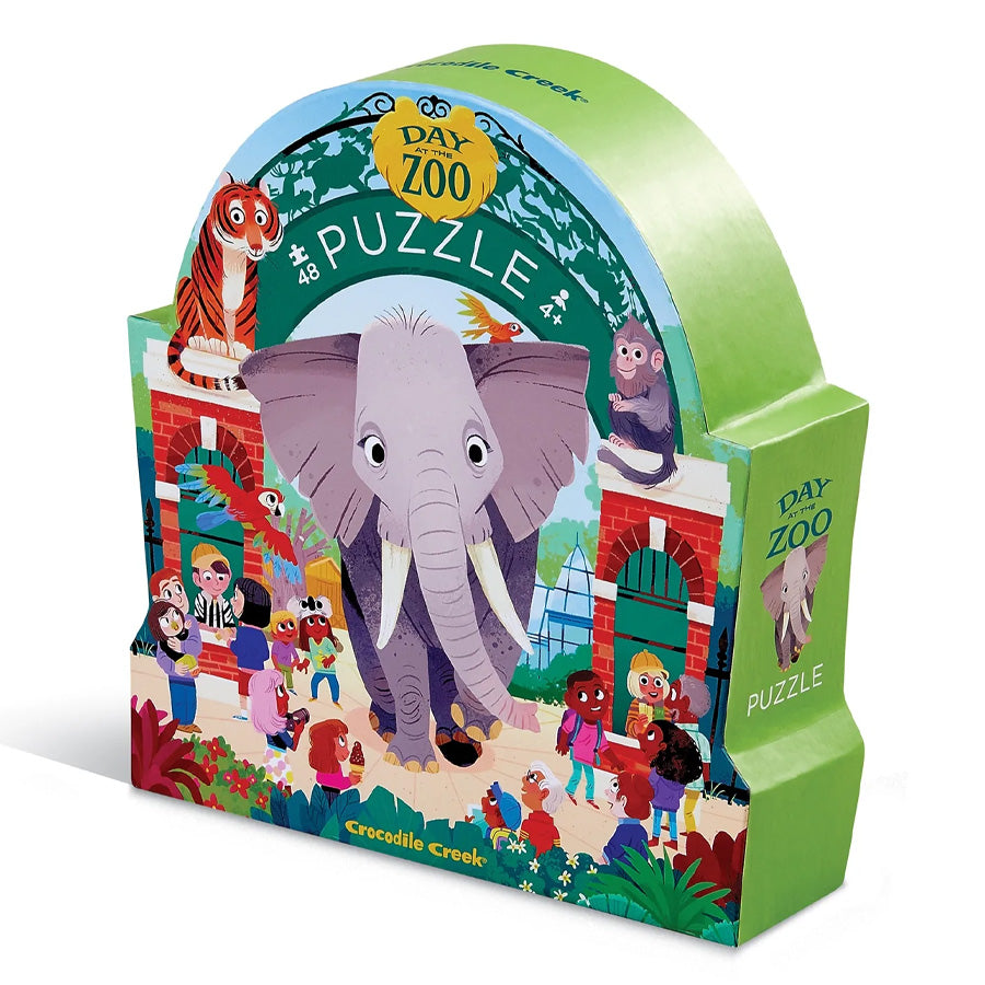 Day at the Museum Puzzle 48 Piece - Zoo